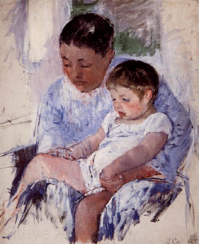 Mary Cassatt Mother and her child Norge oil painting art